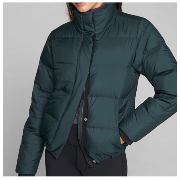 Athleta Jackets & Coats Athleta Responsible Down Goose Down Bomber